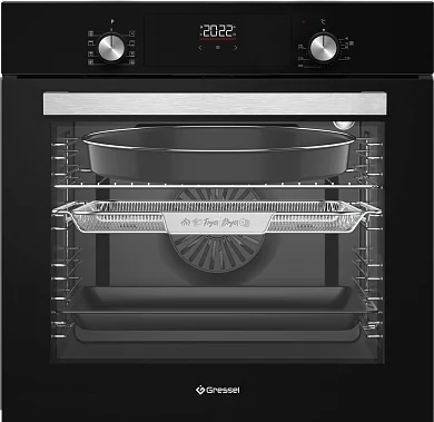 Встраиваемый духовой шкаф GRESSEL U6EB69050 60 см, 60 л, 8 режимов