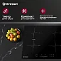 Встраиваемая индукционная варочная панель GRESSEL U60I84S011 60 см, функция BOOST, Slider Control, Flex Zone, керамическое стекло, таймер