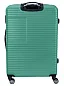 Чемодан на колесах ABS пластик, средний М, бирюзовый DPKP-02-M