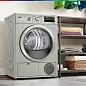 Сушильная машина Bosch Serie 4, 8 кг, сушка - конденсационная, программ - 13, серебристый