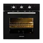 Встраиваемый духовой шкаф 60 см DELVENTO V6ES17001, 60л, двойной гриль+ 3D конвекция, двойное стекло