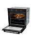 Встраиваемый духовой шкаф GRESSEL U6EB18000 60 см, 82 л, XXL объем, 8 режимов, Конвекция, Двойное стекло, Активное охлаждение корпуса, черный