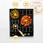 Газовая варочная поверхность Simfer H45V35B571 (решетки LAMA, газ-контроль, WOK-конфорка, черная)