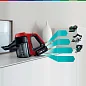 Пылесос вертикальный Bosch BCS711PET POWER FOR ALL 18V красный, уборка: сухая, пылесборник - 0.3 л, работа - 40 мин