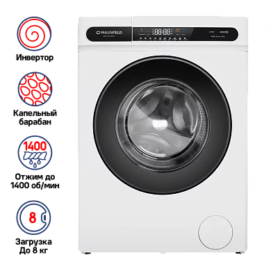 Стиральная машина c инвертором MAUNFELD MFWM148WH01