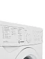 Стиральная машина Indesit (6кг), технология EcoTime, 16 программ, 1000об/мин, белый