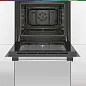 Духовой шкаф Bosch Serie 2 HBF113BA0Q, 66 литров, AquaClean, Гриль + конвекция, дисплей, черный