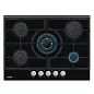 Газовая варочная поверхность Simfer H70W51B522 (газ-контроль, WOK конфорка)