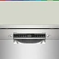 Посудомоечная машина с автооткрыванием двери Bosch SMS4ECI26M, половинная загрузка, 3 корзины (1 регулируемая по высоте)