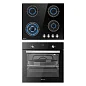 Комплект бытовой техники GRESSEL U66N68B41S00 (духовой шкаф 60см U6EB68005 и варочная панель газовая 60см U60N41S000)