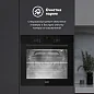 Встраиваемый электрический духовой шкаф Simfer B6EB68077, объем 58 л, мощность 2400Вт, 7 режимов