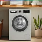 Стиральная машина Bosch WGA2440XME с фронтальной загрузкой, 9 кг, 14 программ, серебристый