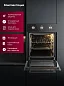 Встраиваемый духовой шкаф GRESSEL U4ES16000 45 см, 50 л, 6 режимов