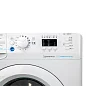 Узкая стиральная машина автомат Indesit, 5 кг, 16 программ, инвертор, обработка паром, экспресс-стирка 30 мин