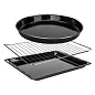 Мини-печь CARINO CM3417, 3 режима, 1300Вт, 34л, ретро, цвет бежевый