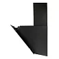 Наклонная стеклянная кухонная вытяжка DeLonghi Linea 615 NB, 60 см, черная