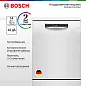 Посудомоечная машина Bosch SMS4ECW26M, 60 см, 6 программ, 14 комплектов, инверторный двигатель, белая