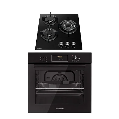 Комплект бытовой техники Delvento V64N35BS10 (духовой шкаф V6EB56000 и варочная панель V45N35S100)