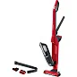 Вертикальный беспроводной пылесос Bosch, сухая уборка, циклоническая система, 3 насадки, 600 Вт, красный