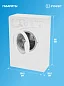 Узкая стиральная машина Indesit (4кг), технология Eco Time, функцией отложенного старта, 800 об/мин, белый