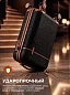  Чемодан на колесах XS, полипропилен, съемные колеса, TSA замок, черный