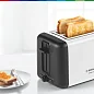 Тостер Bosch TAT3P421 (970Вт, 2 тоста, решетка для подогрева булочек, 6 степеней обжаривания)