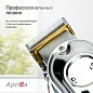 Профессиональная машинка для стрижки Aprilla AHC-5050, нож 45 мм с лезвиями из титана и нержавеющей стали / 6 насадок