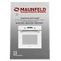 Шкаф духовой газовый с электрическим грилем MAUNFELD MOGM703W