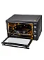 Мини-печь настольная Gressel G7010, 70л, 5 режимов, 3D-конвекция, двойное стекло, цвет антрацит 