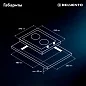 Встраиваемая газовая панель 30 см  DELVENTO V30V20B100