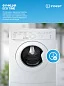 Узкая стиральная машина Indesit (4кг), технология Eco Time, функцией отложенного старта, 800 об/мин, белый