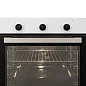Встраиваемый электрический духовой шкаф CARINO CB6EW56070 60 см, 80л, конвекция, двойное стекло, белый