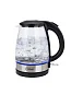 Чайник электрический Kiwi KK-3327, 2200 Вт, 1.7 л, защита от перегрева, защита от включения без воды, синяя подсветка