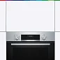 Духовой шкаф Bosch HIJ517YS0R, приготовление на пару, телескопические направляющие, доводчик двери, AutoPilot, 66 литров