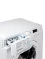 Узкая стиральная машина INDESIT 7 кг, 16 программ, инвертор, обработка паром, экспресс стирка 30 мин, 1000 об/мин, белый