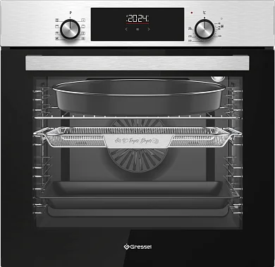 Встраиваемый духовой шкаф GRESSEL RU6EM7769050 60 см, 60 л, 8 режимов