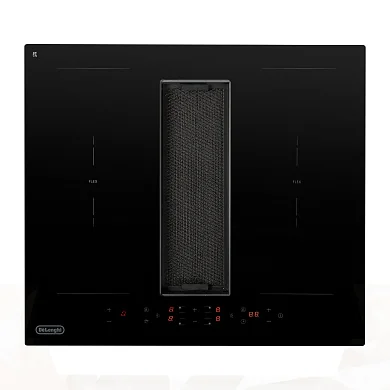 DeLonghi Индукционная варочная панель со встроенной вытяжкой ELETTRA 4B2F TC ARIA, черный