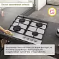 Газовая варочная панель Simfer H60H40W511, с газ-контролем