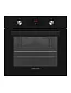 Духовой шкаф 60 см DELVENTO V6EB55000, 65 л, 5 функций, Конвекция, Таймер 24 ч + часы, Двойное стекло, черный