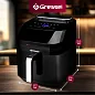 Аэрогриль Gressel GAF-1823, 8 программ, 1800Вт, сенсорный дисплей, подсветка