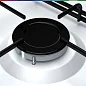 Варочная панель газовая Bosch PBP6C2B82O, конфорок - 4 шт, электроподжиг, газ-контроль, белый