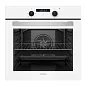 Встраиваемый электрический духовой шкаф CARINO CB6EW56016 60 см, 7 режимов, 73л, конвекция, гриль, двойное стекло, белый