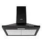 Настенная вытяжка CARINO C8663SM 60см, 3 скорости, механическое управление, подсветка, режим рециркуляции, черная