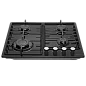 Газовая варочная панель MAUNFELD EGHE.64.3STS-EB/G