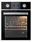 Встраиваемый духовой шкаф 45 см GRESSEL U4ES59011, цвет черный