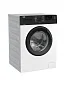 Стиральная машина Beko, загрузка 6 кг, 1000 об/мин, цвет белый, панель черная