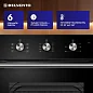 Встраиваемый духовой шкаф 60 см DELVENTO V6ES17001, 60л, двойной гриль+ 3D конвекция, двойное стекло