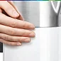 Чайник Bosch TWK8611P Styline, белый, 1.5 л, 2400 Вт, терморегулятор, поддержание температуры, защита от перегрева