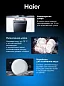 Встраиваемая посудомоечная машина Haier HDWE9-191RU, 45 см, узкая, 9 комплектов, 5 программ, серебристый