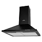 Настенная вытяжка CARINO C8663SM 60см, 3 скорости, механическое управление, подсветка, режим рециркуляции, черная